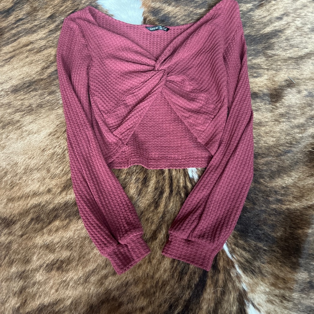 Cropped long sleeve